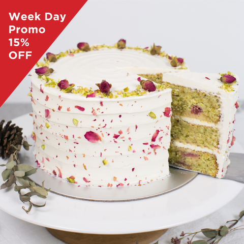 Roasted Pistachio and Rose Cake (NEW!) 53