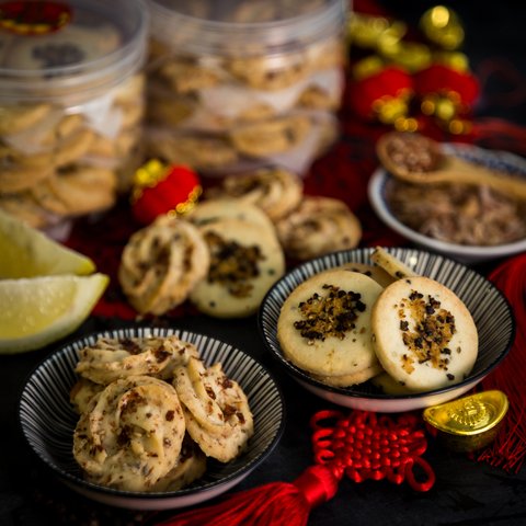 Japanese Furikake & Lemon Black Pepper Cookies 5