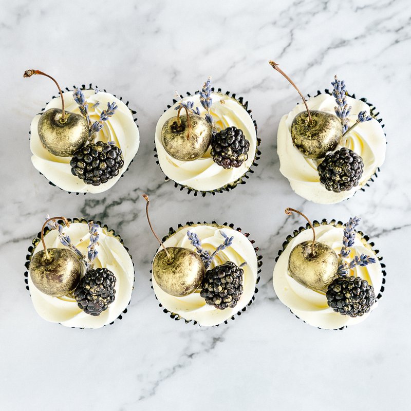 Lush Golden Berries | Online Cupcake Delivery Singapore | Baker