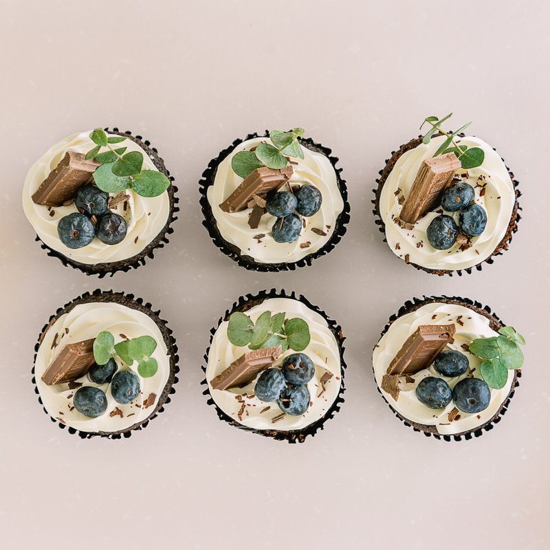 Blueberry Cocoa | Online Cupcake Delivery Singapore | Baker