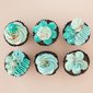 Tiffany Blue Swirls | Online Cupcake Delivery Singapore | Baker's Brew