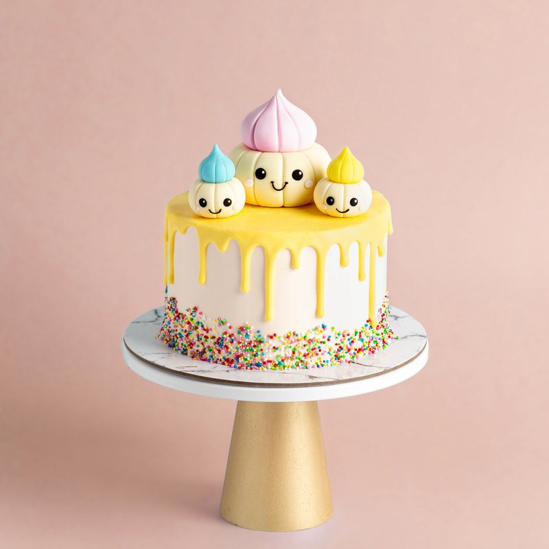Happy Three Gems | Online Cake Delivery Singapore | Baker