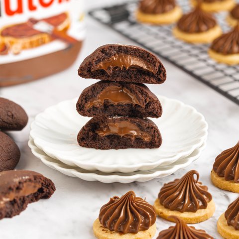 Nutella Lava Cookies & Mini Nutella Tarts 23
