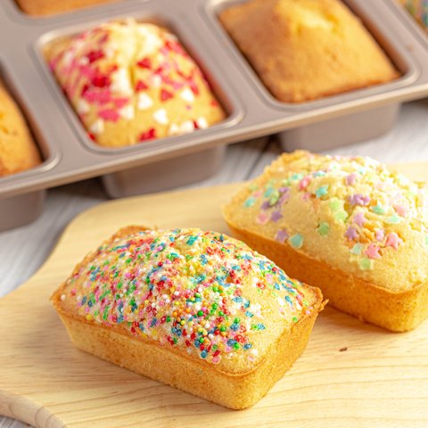 Funfetti Mini Loaves