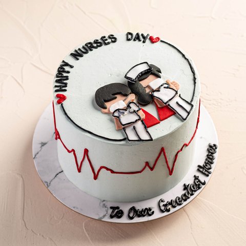 Our Nurses, Our Heroes Cake