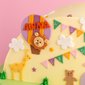 Half Cake - Pastel Party Animals | Online Cake Delivery Singapore | Baker's Brew