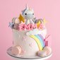 Pastel Rainbow Unicorn | Online Cake Delivery Singapore | Baker's Brew