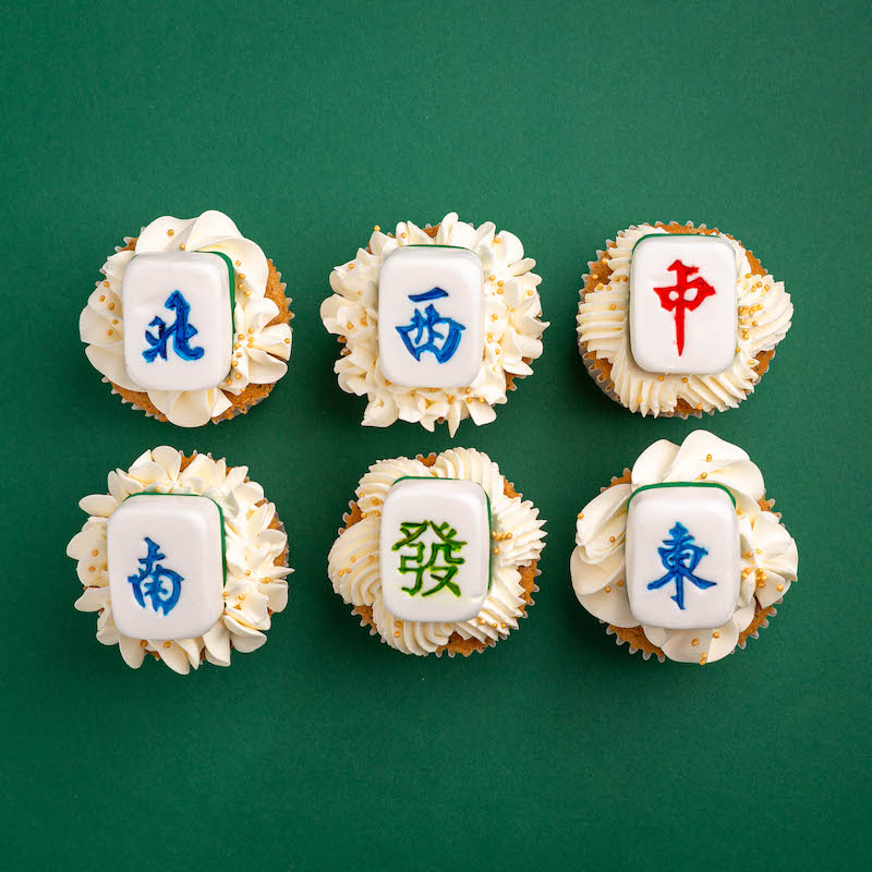Heng Heng Mahjong Cupcakes 