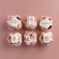 Heng Heng Rose Gold Mahjong Cupcakes | Customised Cupcakes Singapore