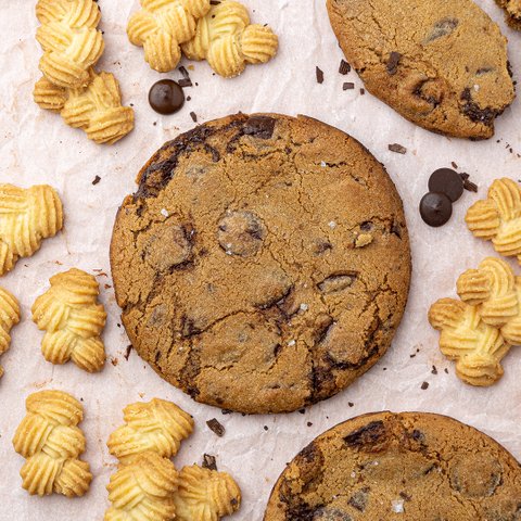 Monster Chocolate Chip & Shortbread Cookies Online Class