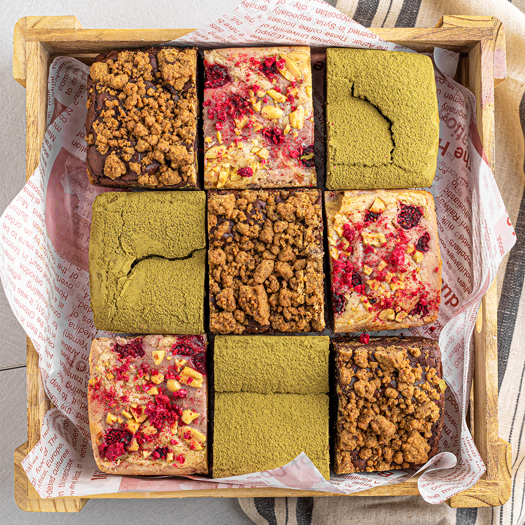 Letterbox Brownie Assortment 2 Baker's Brew Studio Pte. Ltd.