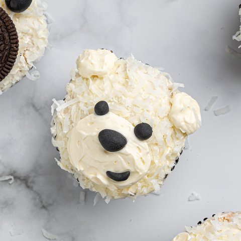 Polar Bear Cupcakes 