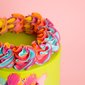 Rainbow Swirl Cake | Customised Cake Singapore | Baker's Brew 