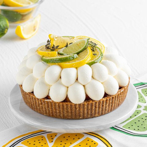 Lemon-lime Cheesecake Tart 8