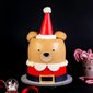 Theodore Santa Bear | Customised Cakes Singapore | Baker's Brew