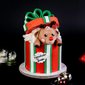 Rudoph the Reindeer Surprise Box | Customised Cake Singapore | Baker's Brew 