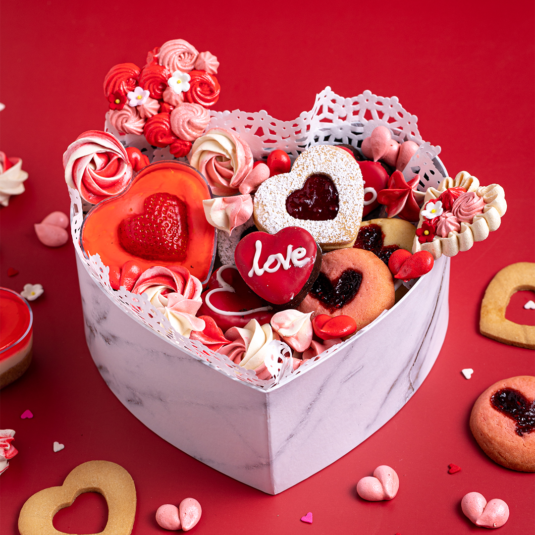 Valentine's Pastry Box Baker's Brew Studio Pte. Ltd.