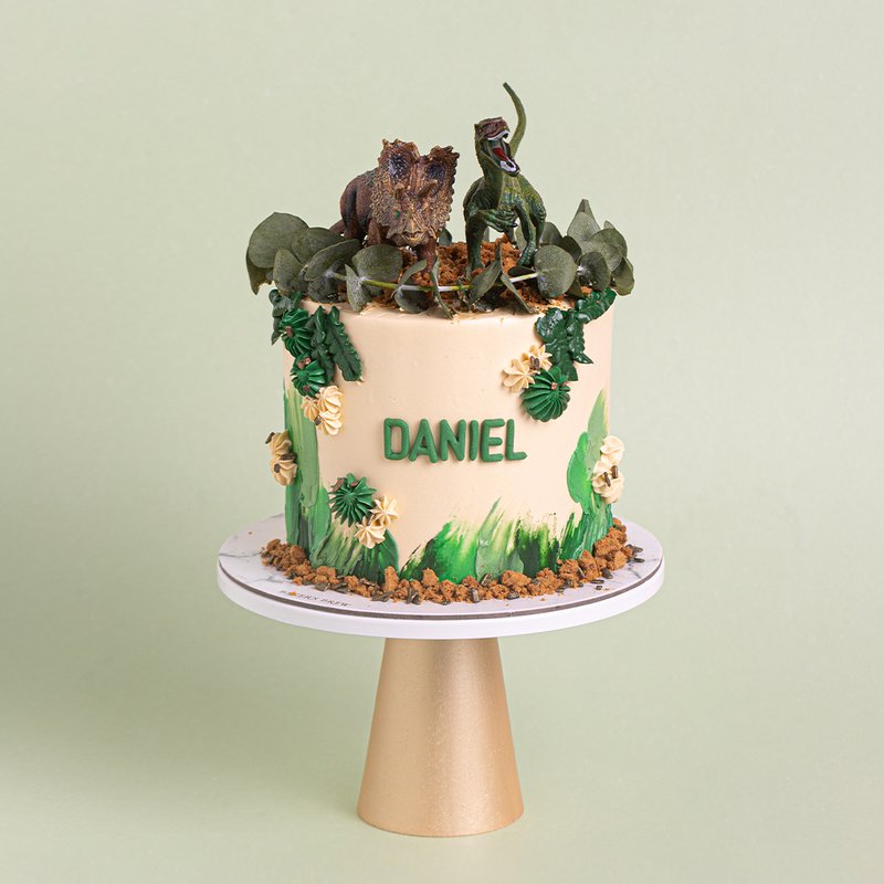 Dinosaur Park | Best customised cake in Singapore | Baker