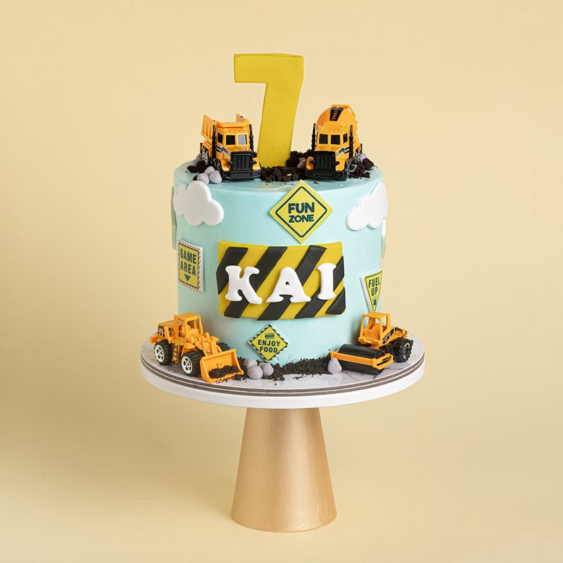 Construction Funzone | Online Cake Delivery Singapore | Baker