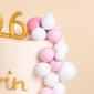 Light as Bubbles Pink and Gold | Customised Cakes Singapore | Baker's Brew